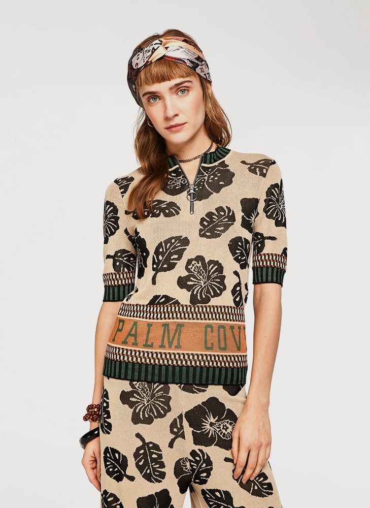 Wide Leg Knitted Pants