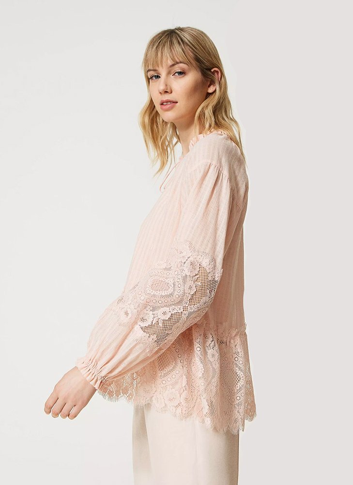 Women's Sleeves Chiffon Top - Image 2