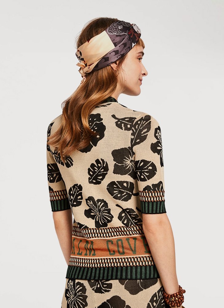 Wide Leg Knitted Pants - Image 2